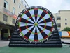 2019 Hot sale football dart game, inflatable dartboard with sticky balls