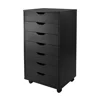 Simple Melamine MDF PB Chest of Drawers 1 Columns 7 Drawers File Cabinet