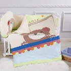 European Style Cotton Crib Baby Bedding Set
