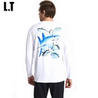 Men's Long Sleeve Outdoor Sublimation Shirt Custom Fishing shirt Performance T shirt
