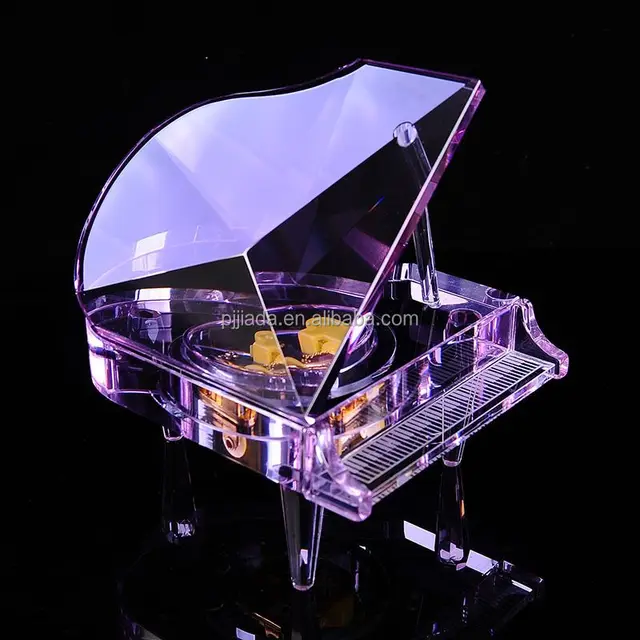 nice wedding return gift birthday souvenir gift crystal piano