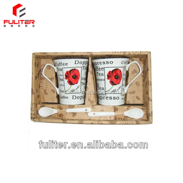 high quality cardboard coffee mug boxes
