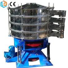 99% sieving purity plastic granules tumbler screen from China