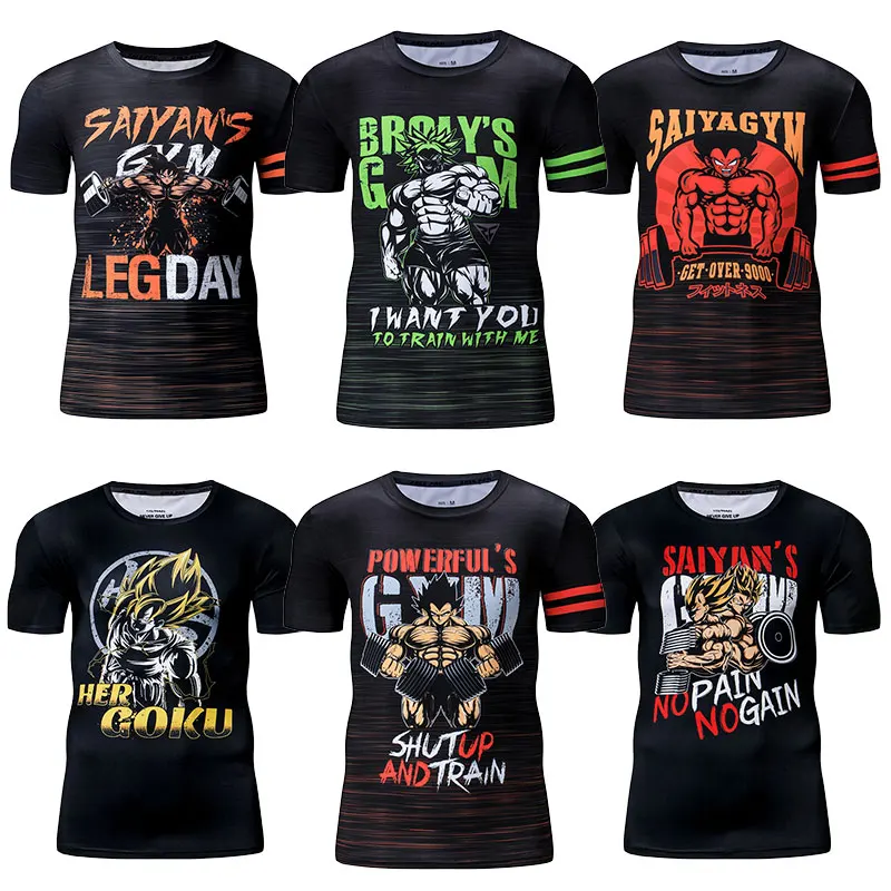 quick dry t shirts wholesale dragon ball male fitness muscle exercise t-shirt commission logo tops
quick dry t shirts wholesale dragon ball male fitness muscle exercise t-shirt commission logo tops