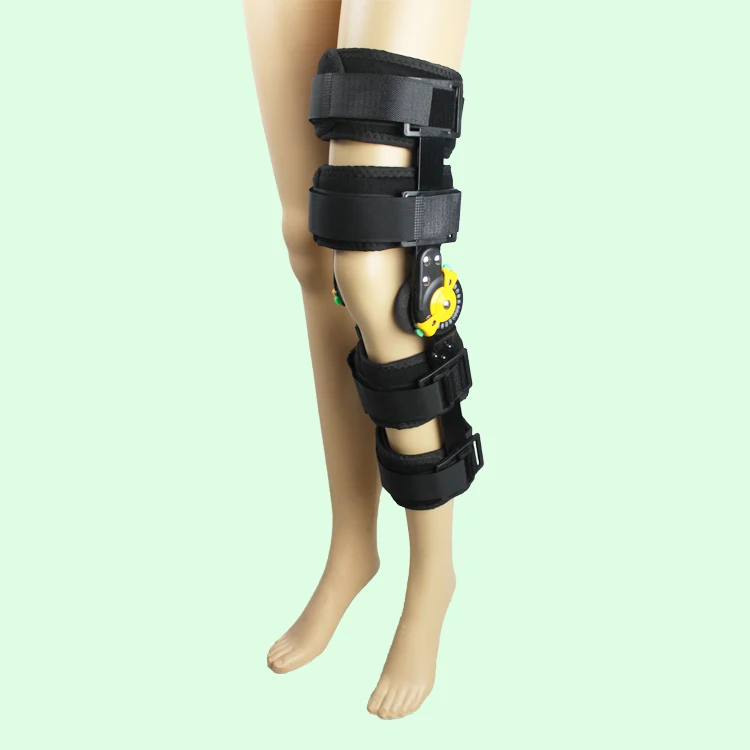 Na altura do joelho órtese cuidados de saúde operacional evitar a dor do joelho entorse caminhante corrector postura ortopédica