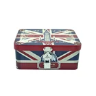Beautiful jewelry lockable metal boxes for wholesale