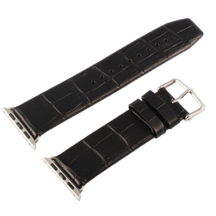 Strap for Apple watch band 4 5 44mm 40mm Crocodile pattern leather watchband Replacement 42mm 38mm bracelet bel
Strap for Apple watch band 4 5 44mm 40mm Crocodile pattern leather watchband Replacement 42mm 38mm bracelet bel