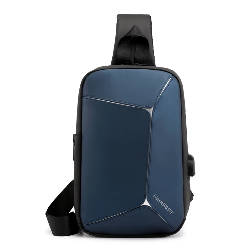 Multifunction outdoor sport mens anti theft backpack shoulder sling chest bag with USB charging port, Blue/red/black/grey
Multifunction outdoor sport mens anti theft backpack shoulder sling chest bag with USB charging port, Blue/red/black/grey