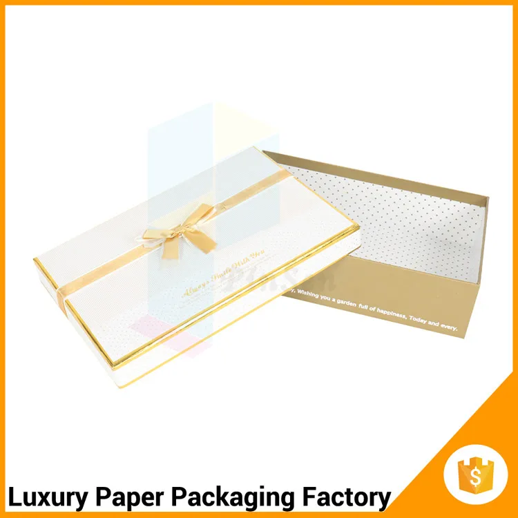 customised packaging box gift for wedding dress storage