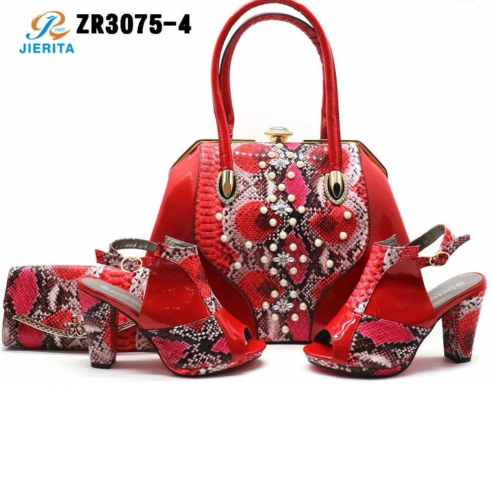 ZR3075-4 guangzhou JIERITA latest sandals designs for lady big red colors italian shoes matching bag sets, Blue
ZR3075-4 guangzhou JIERITA latest sandals designs for lady big red colors italian shoes matching bag sets, Blue