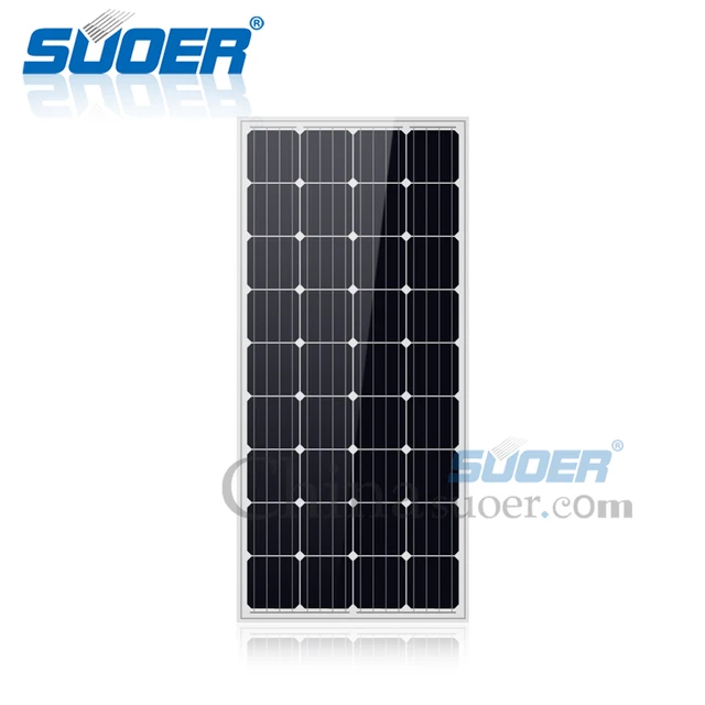 Suoer monocrystalline solar cell price mono solar cell 120w 18v solar panel