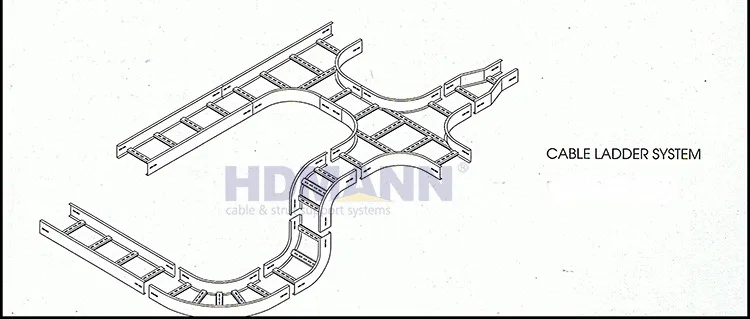High Quality Customized OEM Support Wiring Accessories Ladder Type Cable Tray