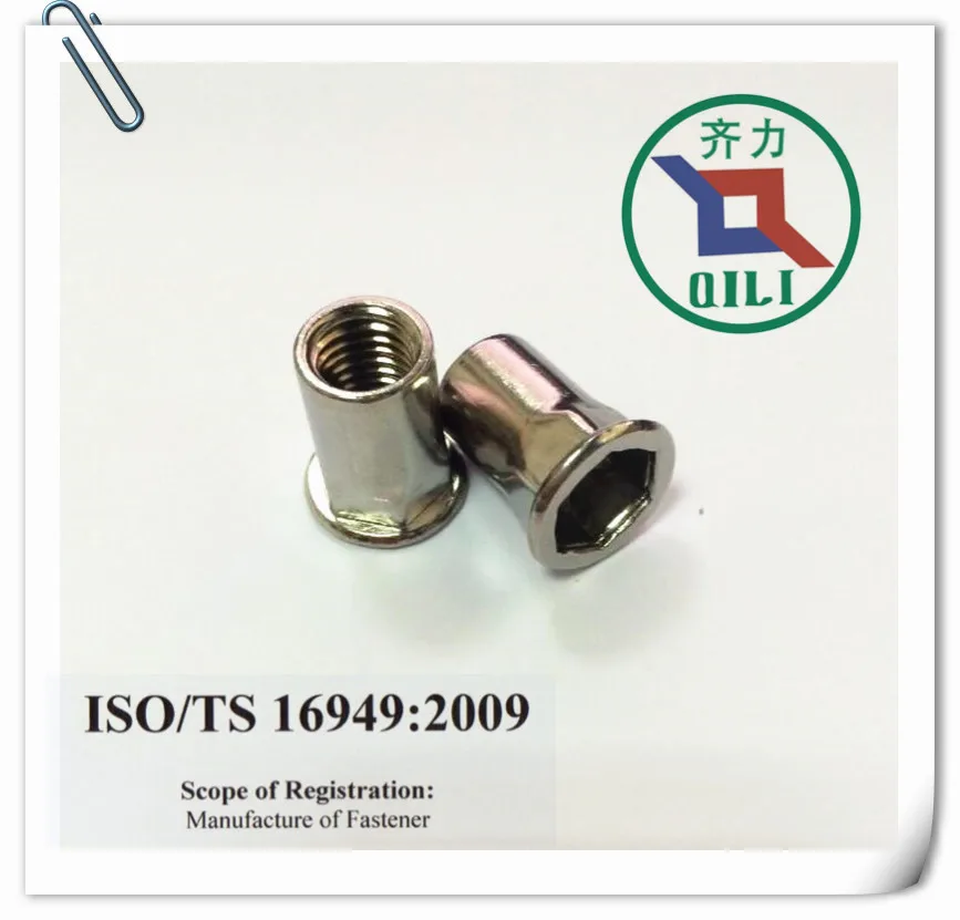 M8 Stainless Steel Countersunk Head Rivet Nut Buy Stainless Steel