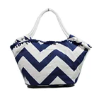 New Fashion High-Capacity straw canvas shopping beach Handbag