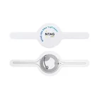 Paper Sticker Tamper Resistant NTAG 424 DNA NFC Tag Label