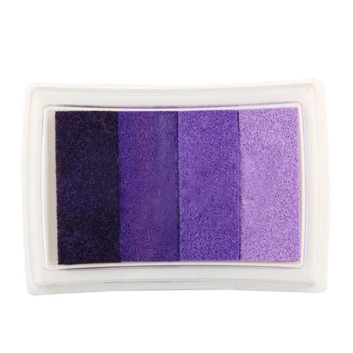 UESH! Tampon Encreur Encre Scrapbooking Multicolore Violet Degrade
