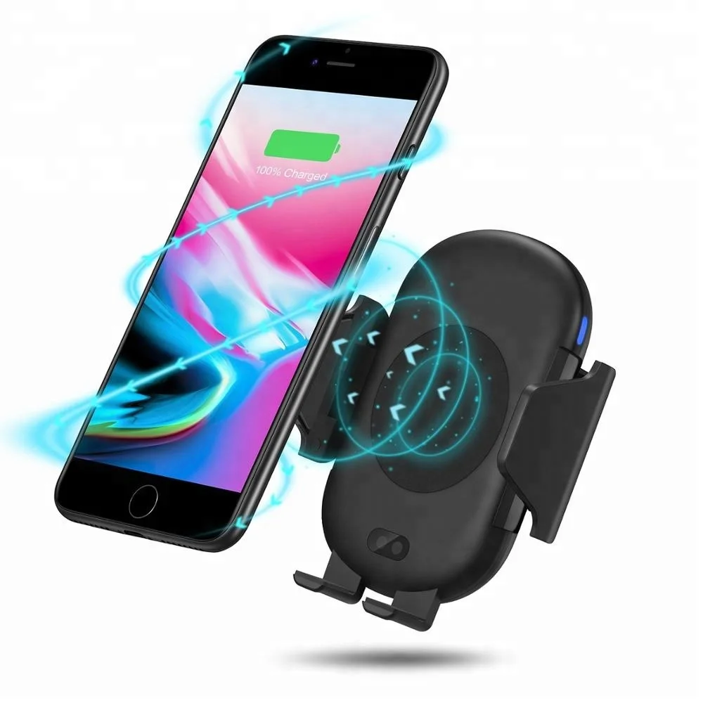 New Products 2019 Qi 10W Automatic Infrared Senor Fast Wireless Car Charger Mount with Phone Holder, Black
New Products 2019 Qi 10W Automatic Infrared Senor Fast Wireless Car Charger Mount with Phone Holder, Black