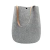 Custom Fashion Tote Bag Handbag Simple Design Wool Felt Shoulder Bag Manufacturer For Shopping