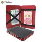 Custom Mini Pu Magic Wallets Money Clip Lady Purse