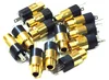 Top quality Stereo 3.5mm DC power jack with golden- plated