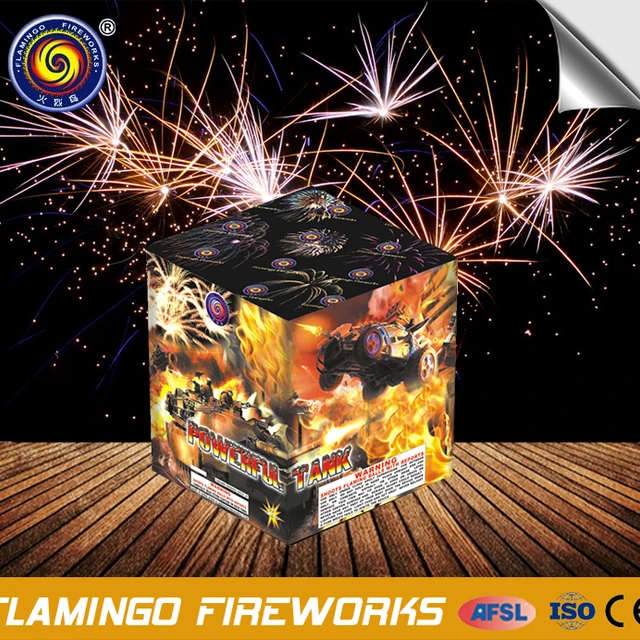 powerful fireworks cake