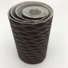Sharpness rhombus shaped J weight flexible abrasive cloth roll sanding cloth roll J52 for metal polishing
