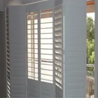 used aluminium plantation bifold shutters door