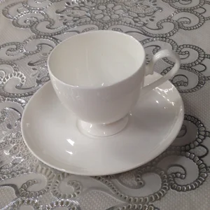 white ceramic coffee mug set porcelain tea cups with saucer