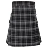 SD Mens Stylish Scotland Scottish National Tartan Utility Kilt Skirt SL000032