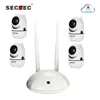 720P Wifi Home CCTV System Motion Auto Tracking Wireless CCTV Kit CCTV Surveillance Systems