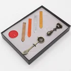 with stamp/wax/wax candle/spoon/ sealing wax boxed set