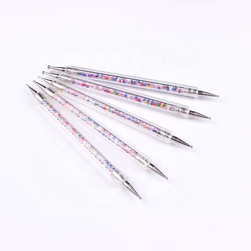 Liquid Pearl Rod Nail Art Double Metal Head Point Diamond Pen Acrylic Handle 3D Nail Art Brush, Pictures showed
Liquid Pearl Rod Nail Art Double Metal Head Point Diamond Pen Acrylic Handle 3D Nail Art Brush, Pictures showed