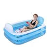 Large Double Tub Folding Bath Tub Swimming Pool Inflatable Bathtub for Adult