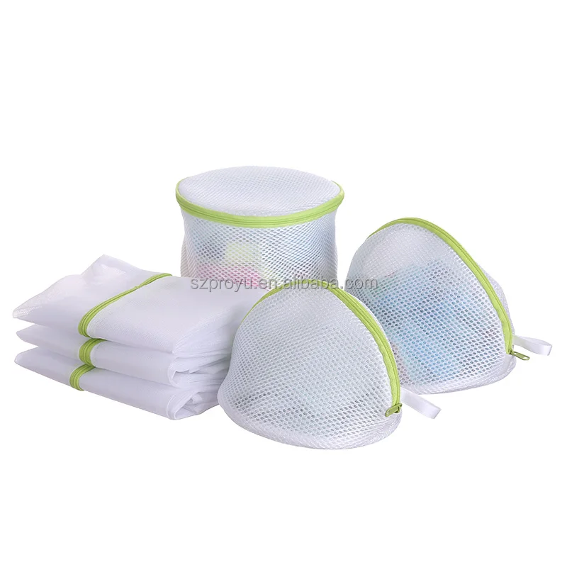 Set Of 6 Delicates Laundry Wash Bags Mesh Drying Bag Clothes Lingerie Protection