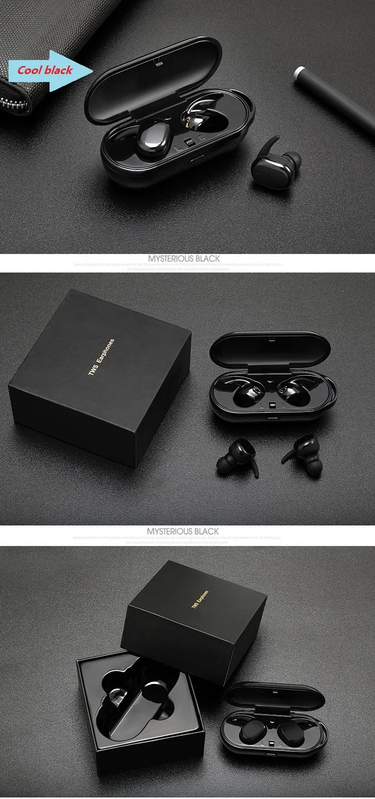 TWS4 boat water proof high end wireless bluetooth headphone,stylish rock on ear wifi micro mi bluetooth headphone - ANKUX.COM
