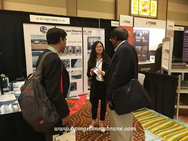 Geotextiles and Geomembranes Showed on the Geotechnical Frontiers in America