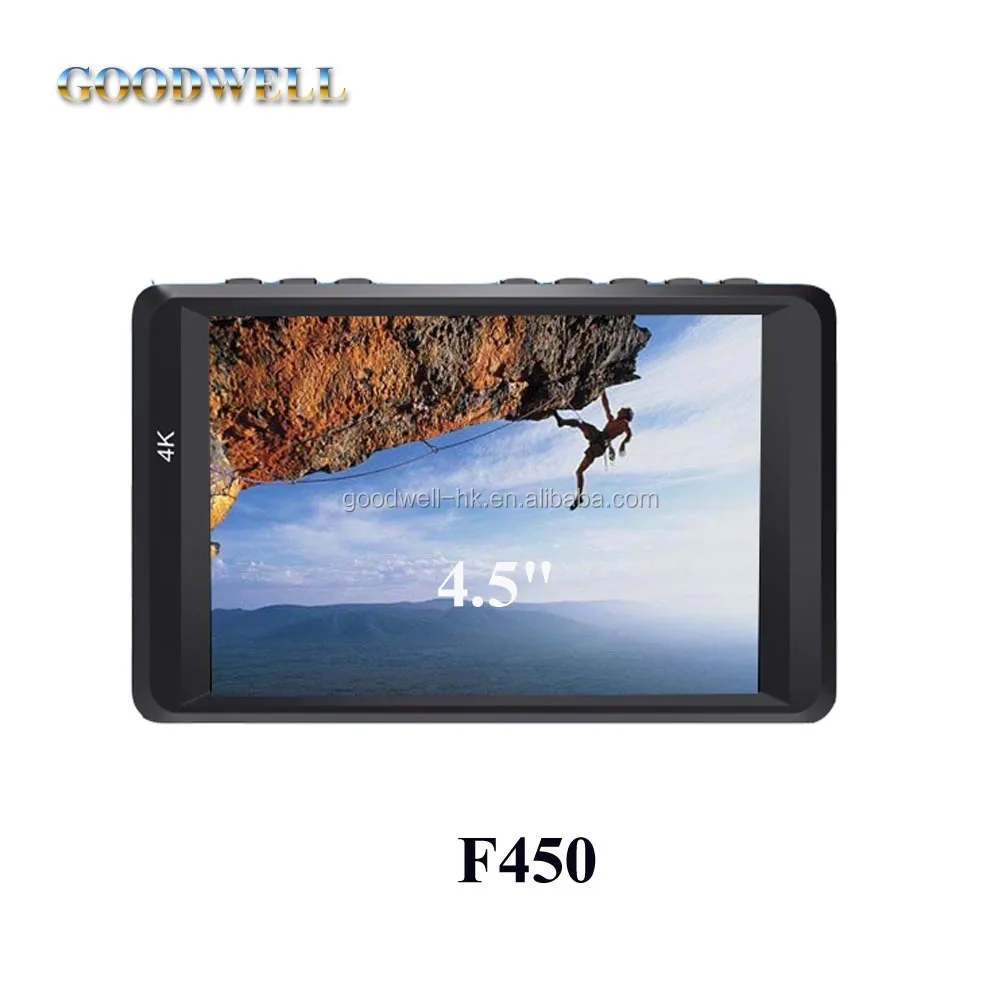 F450 Best Studio Monitors of 4.5 Inch LCD Broadcast Monitor with HDMI Input 1280x 800 IPS Panel 4K HDMI
F450 Best Studio Monitors of 4.5 Inch LCD Broadcast Monitor with HDMI Input 1280x 800 IPS Panel 4K HDMI