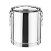 Wholesale stainless steel insulated bucket heat insulated barrels Food grade cooking oil cans