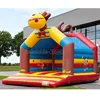 Hot Sale inflatable many animals bear cat bouncy castle, inflatable forest bouncer
