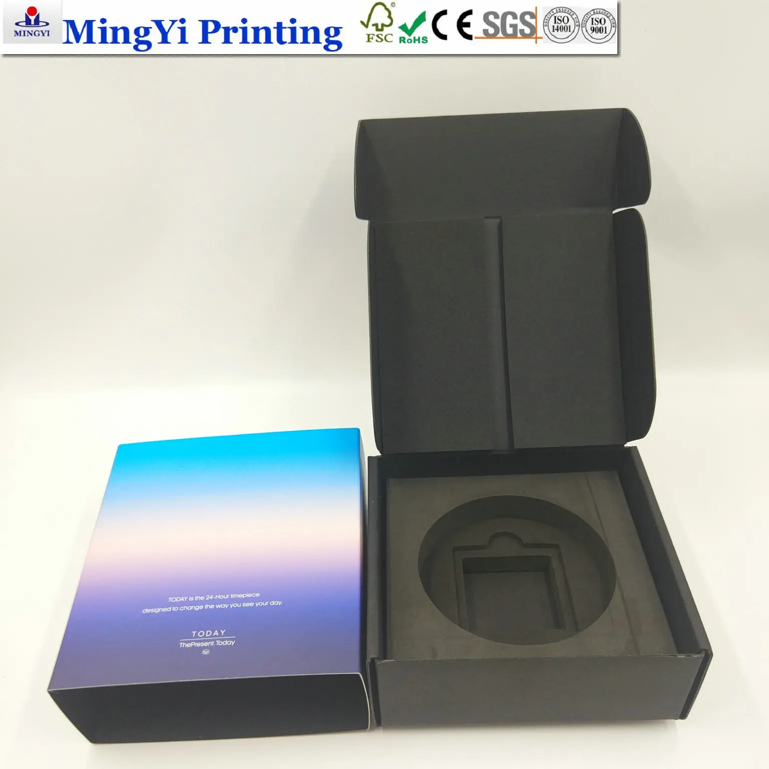 foil stamping art paper gloss gift box