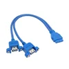 usb3.0 20pin to A feaale Charging & Data Transfer usb 3.0 front panel cable