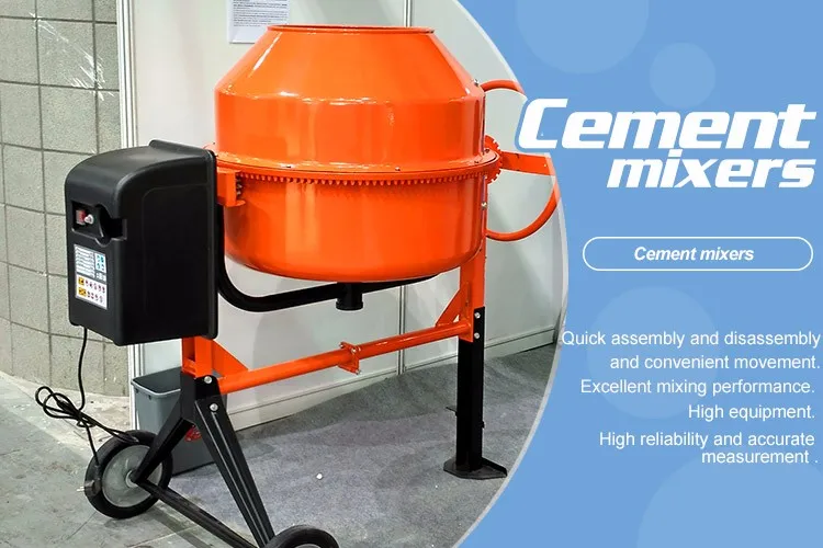 continuous electric mortor mortar soil concrete cement mixer