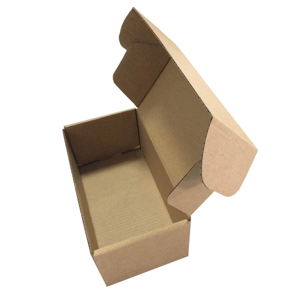 natural color recycled brown kraft paper box for  strong></p></a>mailing