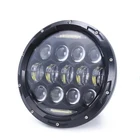 Auto Parts 7'' Round Headlight 75W Led Headlight for Jeep Wrangler