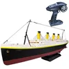 Hot sales RC Boat Titanic Boat Radio Control Ship Titanic Sea Jumbo Cruise Ship 3D Titanic Ship With light Model Toys