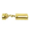4 Inch Brass Steel Security Door Latch Chain Guard For Hotel Home Door