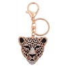 High Quality Custom Metal Key Chain high qualityLeopard Animal Keychain For Men