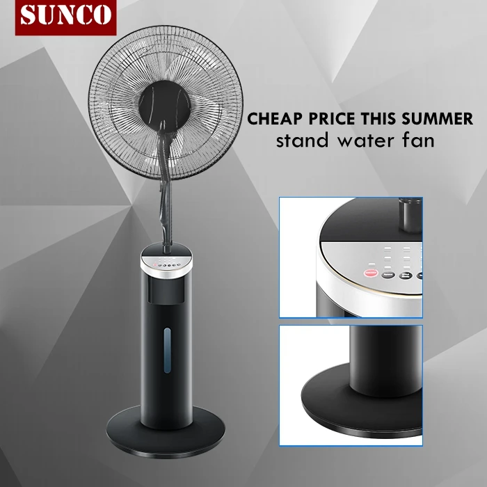 Standing Fans Electric Timer Setting Function Ac Pedestal Fan