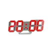 Zogift LED wall table clock digital 3d design living room electronic alarm clock