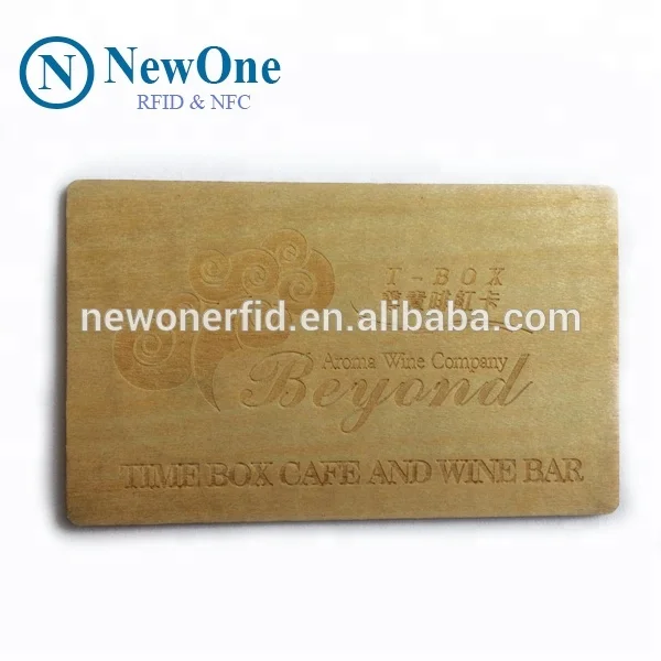 RFID wood card 7